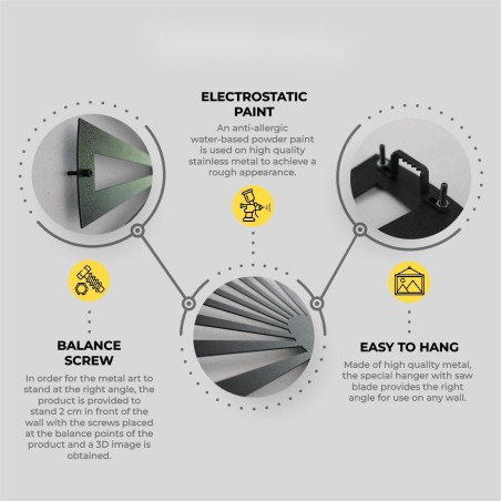 Large wall clock with numbers