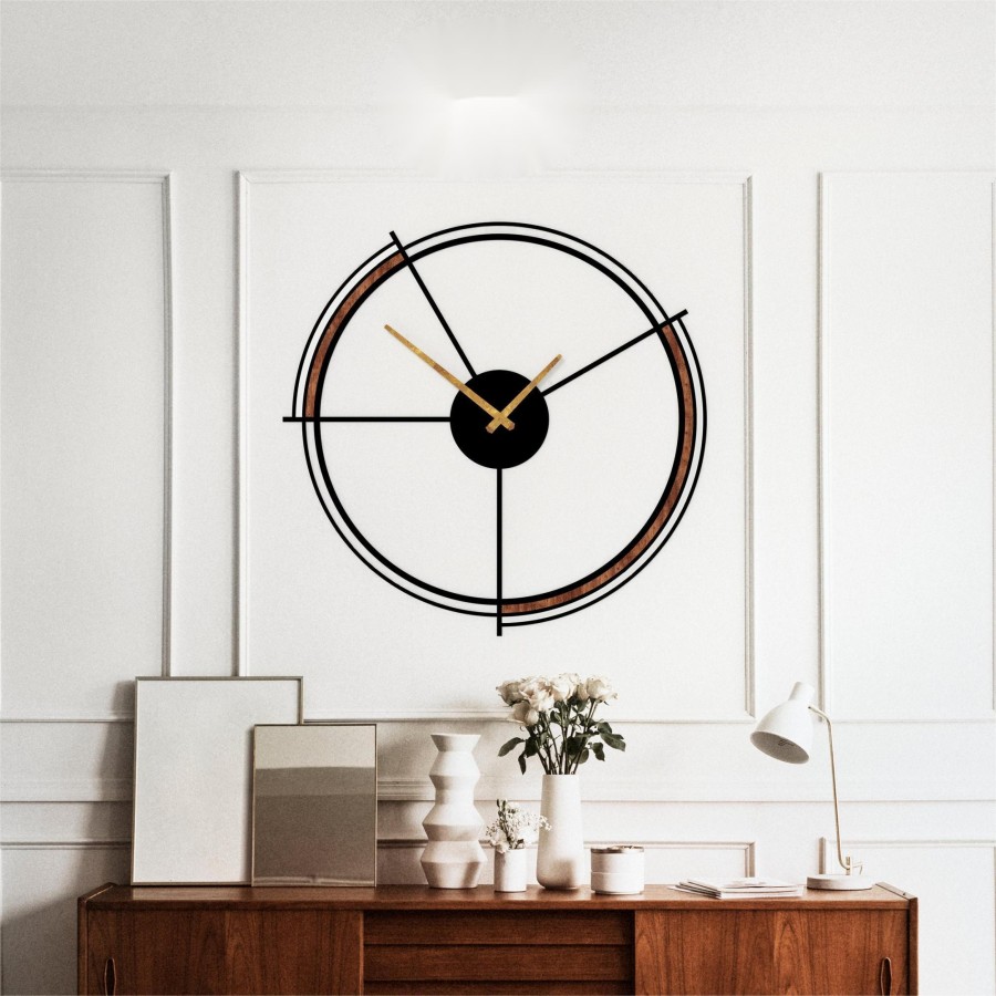 Kitchen Metal Wall Clock