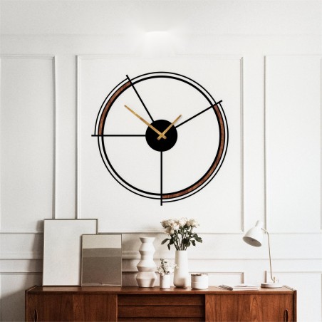 Kitchen Metal Wall Clock