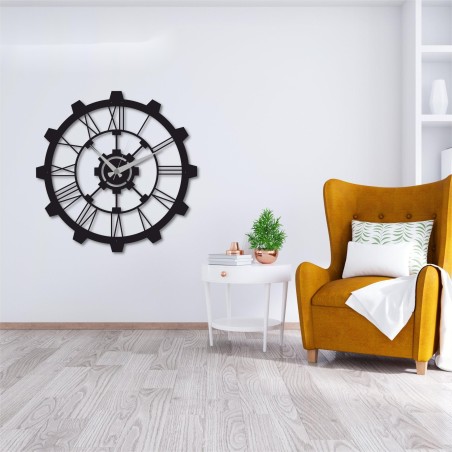 Modern Roman Numeral Wall Clock