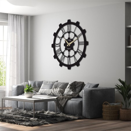 Modern Roman Numeral Wall Clock
