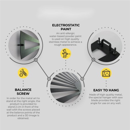 Modern Roman Numeral Wall Clock