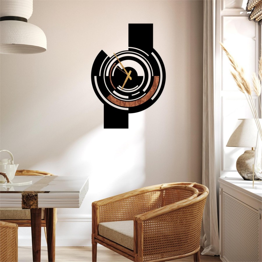 Mid Century Modern Wall Clock