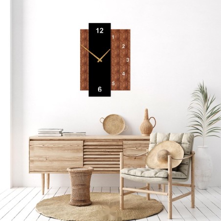 Medieval wall clock ornaments