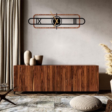 Large digital kitchen wall clock